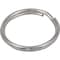 Hillman HILLMAN 3/4 in. D Tempered Steel Silver Split Rings Key Ring, PK50 703510 - alternate 1
